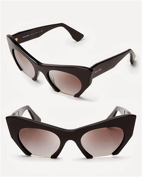 replica miu miu sunglasses|miu miu sunglasses cat eye.